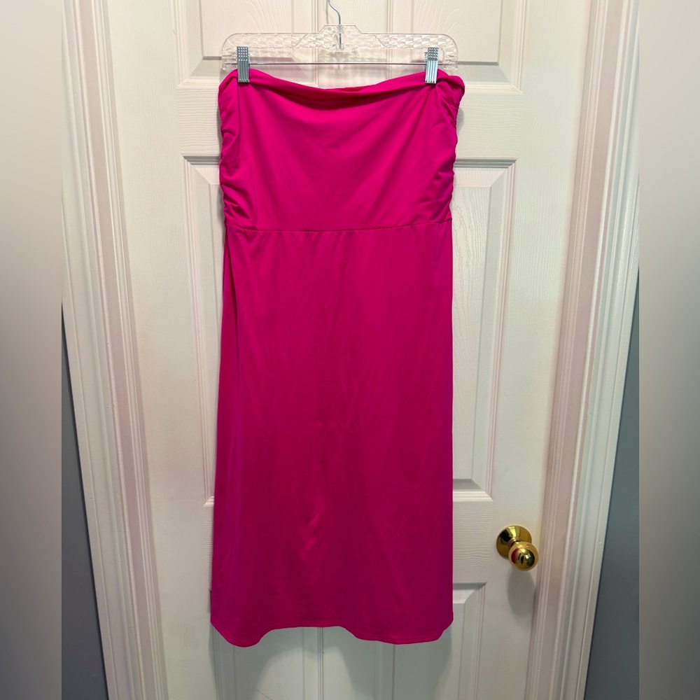 Lands' End Pink Swim Dress